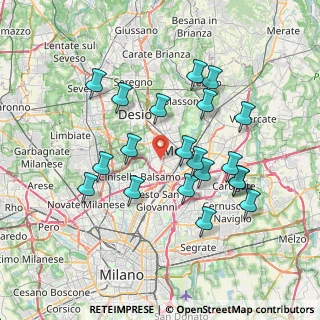 Mappa Via Iseo, 20900 Monza MB, Italia (7.035)