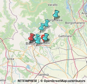 Mappa Via Aosta, 13836 Cossato BI, Italia (8.48727)