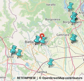 Mappa Via Aosta, 13836 Cossato BI, Italia (20.74933)