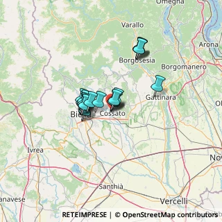Mappa Via Aosta, 13836 Cossato BI, Italia (9.2025)