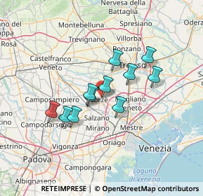 Mappa Via Guizza Bassa, 30037 Scorzè VE, Italia (10.27818)