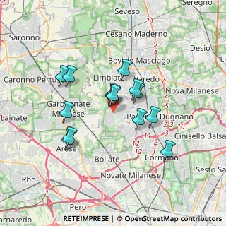 Mappa Via XX Settembre, 20030 Senago MI, Italia (2.83286)