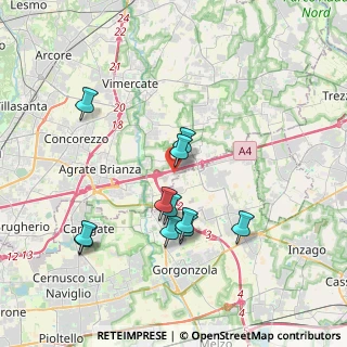 Mappa Via Cascina Trivulzina, 20864 Agrate Brianza MB, Italia (3.53636)