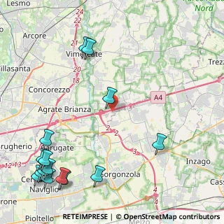 Mappa Via Cascina Trivulzina, 20864 Agrate Brianza MB, Italia (6.254)