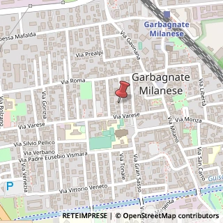 Mappa Via XXV Aprile, 3, 20024 Garbagnate Milanese, Milano (Lombardia)