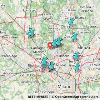 Mappa 20030 Senago MI, Italia (6.97)
