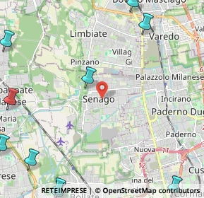 Mappa 20030 Senago MI, Italia (3.74818)