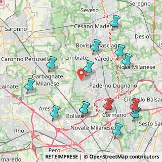 Mappa 20030 Senago MI, Italia (4.74143)