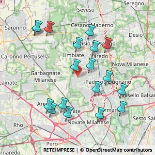 Mappa 20030 Senago MI, Italia (4.33056)