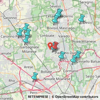 Mappa 20030 Senago MI, Italia (4.37786)