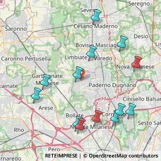 Mappa 20030 Senago MI, Italia (4.92308)