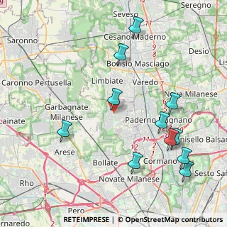 Mappa 20030 Senago MI, Italia (4.64545)