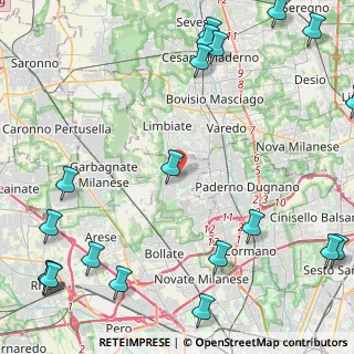 Mappa 20030 Senago MI, Italia (6.7905)