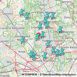 Mappa 20030 Senago MI, Italia (4.05944)