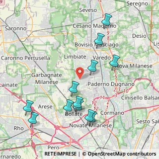 Mappa 20030 Senago MI, Italia (4.3975)