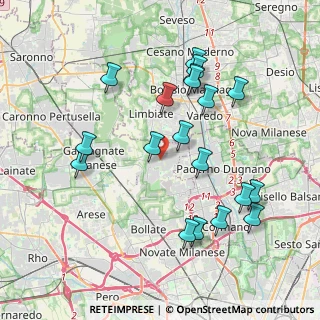 Mappa 20030 Senago MI, Italia (4.00789)