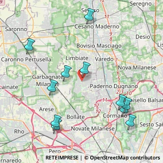Mappa 20030 Senago MI, Italia (4.89909)
