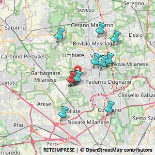 Mappa 20030 Senago MI, Italia (3.17)