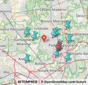 Mappa 20030 Senago MI, Italia (3.29583)