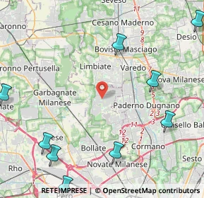 Mappa 20030 Senago MI, Italia (6.56)