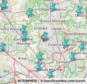 Mappa 20030 Senago MI, Italia (6.504)