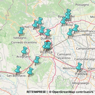 Mappa Strada Saviabona, 36100 Vicenza VI, Italia (16.80611)