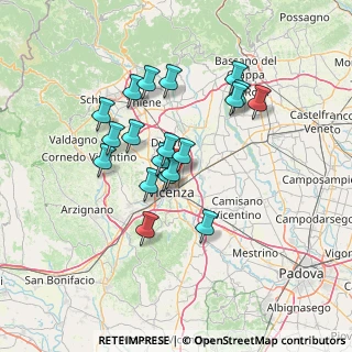 Mappa Strada di Saviabona, 36100 Vicenza VI, Italia (11.87474)