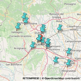 Mappa Strada Saviabona, 36100 Vicenza VI, Italia (14.054)