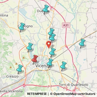 Mappa Strada di Saviabona, 36100 Vicenza VI, Italia (4.06091)