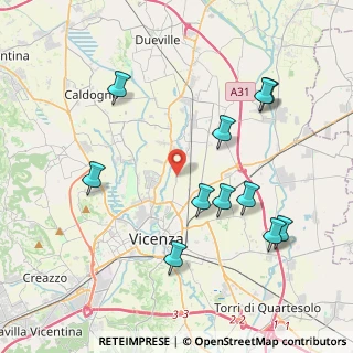 Mappa Strada Saviabona, 36100 Vicenza VI, Italia (4.28182)