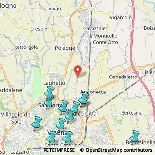 Mappa Strada di Saviabona, 36100 Vicenza VI, Italia (2.925)