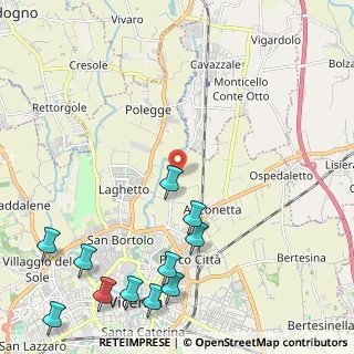 Mappa Strada Saviabona, 36100 Vicenza VI, Italia (2.98273)