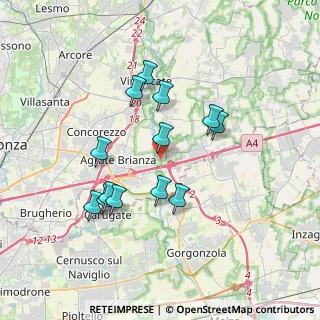 Mappa Via Orti, 20864 Agrate Brianza MB, Italia (3.25231)