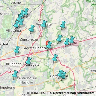 Mappa Via Orti, 20864 Agrate Brianza MB, Italia (4.95611)
