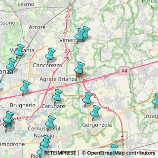 Mappa Via Orti, 20864 Agrate Brianza MB, Italia (6.774)