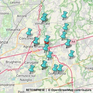 Mappa Via Orti, 20864 Agrate Brianza MB, Italia (3.78211)
