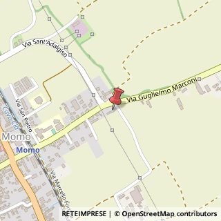 Mappa Via Guglielmo Marconi, 42, 28100 Barzanò, Lecco (Lombardia)