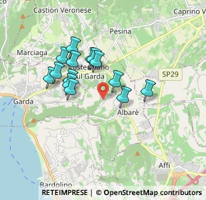 Mappa Via Boffenigo, 37010 Costermano VR, Italia (1.42571)