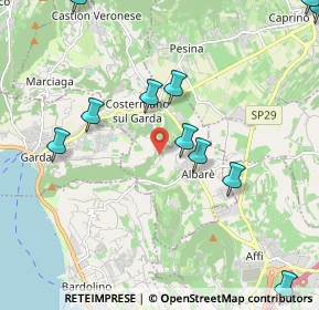 Mappa Via Boffenigo, 37010 Costermano VR, Italia (2.78583)