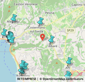 Mappa Via Boffenigo, 37010 Costermano VR, Italia (3.151)