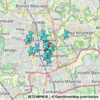 Mappa Via Renato Serra, 20037 Paderno Dugnano MI, Italia (1.15538)