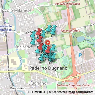 Mappa Via Renato Serra, 20037 Paderno Dugnano MI, Italia (0.27654)