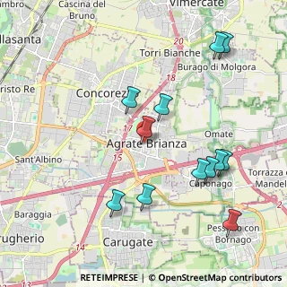 Mappa Via San Paolo, 20864 Agrate Brianza MB, Italia (2.14)