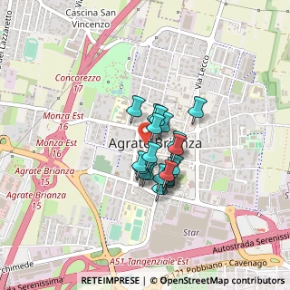 Mappa Via San Paolo, 20864 Agrate Brianza MB, Italia (0.268)