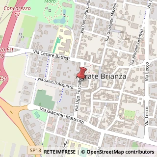 Mappa Via Ugo Foscolo, 15, 20041 Agrate Brianza, Monza e Brianza (Lombardia)