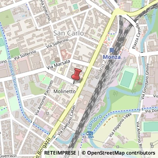 Mappa Via Gaetana Agnesi, 5C, 20900 Monza, Monza e Brianza (Lombardia)