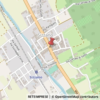 Mappa Via Roma,  6, 28070 Sizzano, Novara (Piemonte)