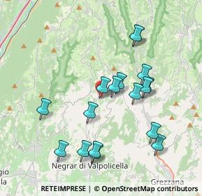 Mappa Via Aleardo Aleardi, 37024 Negrar di Valpolicella VR, Italia (3.70706)