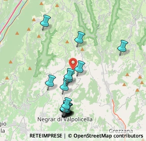 Mappa Via Aleardo Aleardi, 37024 Negrar di Valpolicella VR, Italia (4.11889)