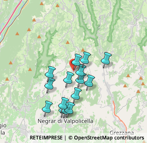 Mappa Via Aleardo Aleardi, 37024 Negrar di Valpolicella VR, Italia (3.12133)